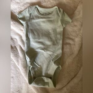 Swaddle Designs Soft Green Baby Bodysuit